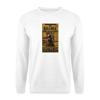 Der Kellner – er rettet den Abend - Unisex Pullover - Weiß - Vorne
