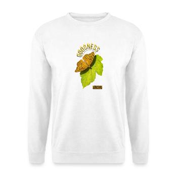 Mon Dieu Papillon - Sweat-shirt Unisexe - blanc - Devant
