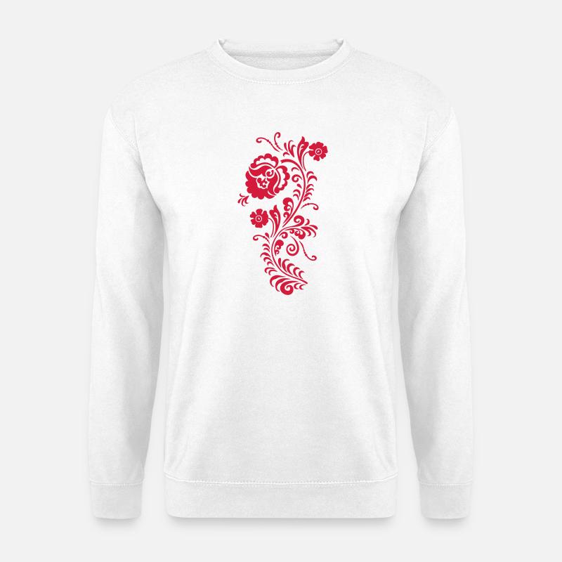 Ornament - Unisex Pullover - Weiß