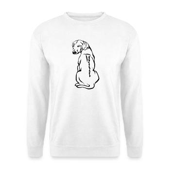 Rhodesian Ridgeback - Unisex Pullover - Weiß - Vorne