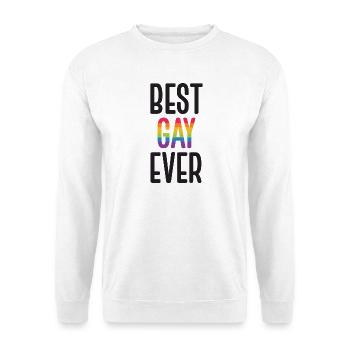 Mois de la fierté LGBT - Meilleur gay de tous les temps - Sweat-shirt Unisexe - blanc - Devant