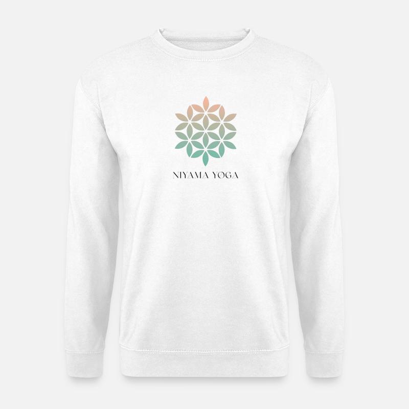 Logo Niyama - Unisex Pullover - Weiß