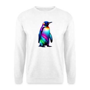 Pingouin - Sweat-shirt Unisexe - blanc - Devant