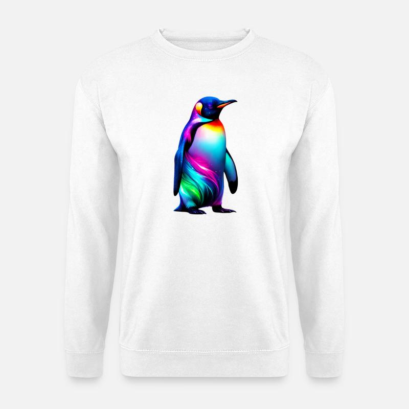 Penguin - Unisex Sweatshirt - white