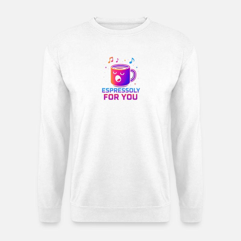 espressoly for you - Unisex Pullover - Weiß