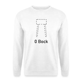 Null Bock Sport - Unisex Pullover - Weiß - Vorne
