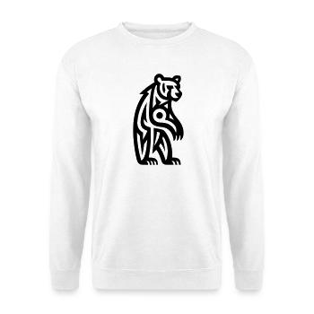 Just a Black Bear #3 - Unisex Sweatshirt - white - Front