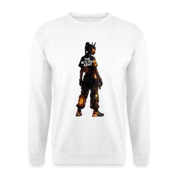 Bitcoin Bazooka - The Bitcoin Army - Samurai 02 - Unisex Sweatshirt - white - Front