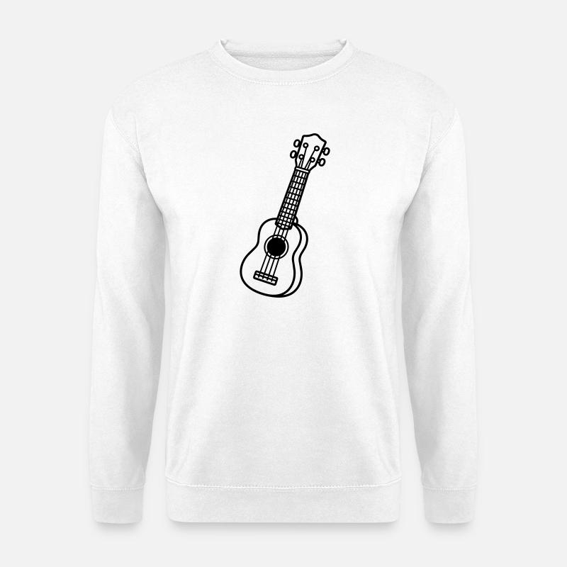 Ukulele - Unisex Pullover - Weiß