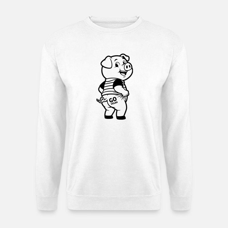 Deviens vegan - Sweat-shirt Unisexe - blanc