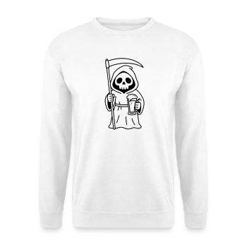 Bière morte - Sweat-shirt Unisexe - blanc - Devant