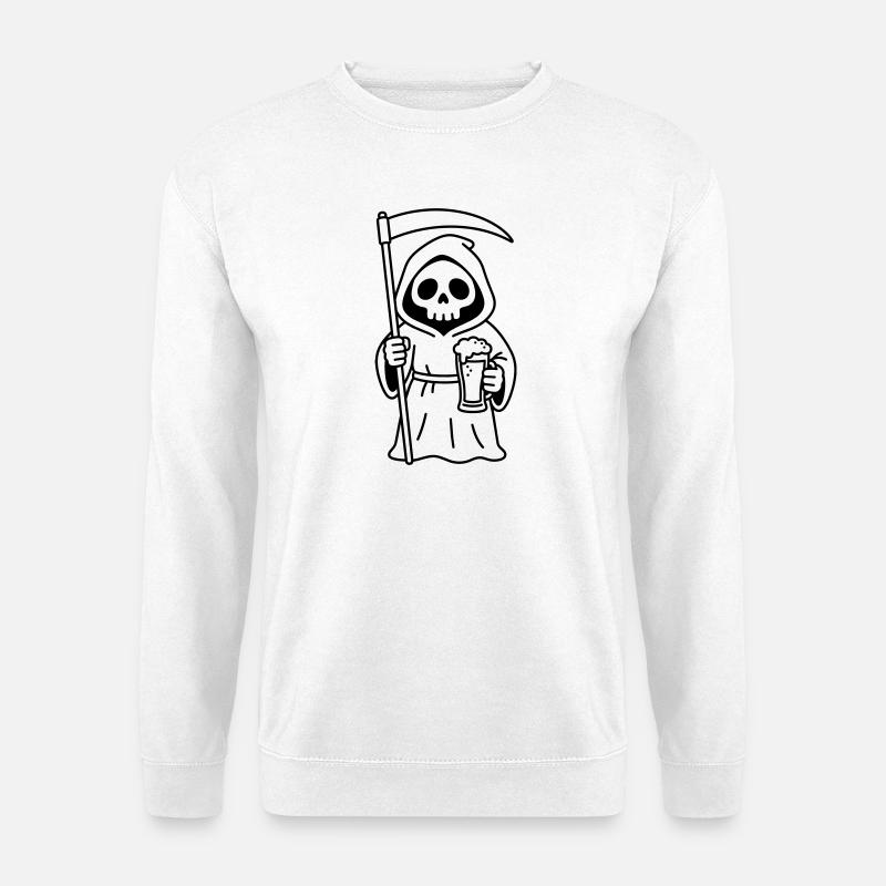 dead beer - Unisex Sweatshirt - white