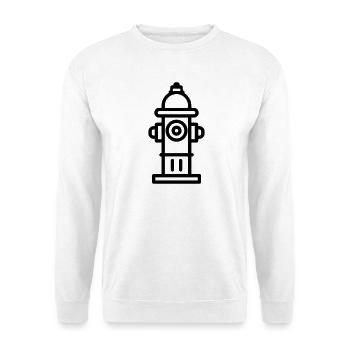 Hydrant - Unisex Pullover - Weiß - Vorne - Alina (178cm) & Michal (187cm)