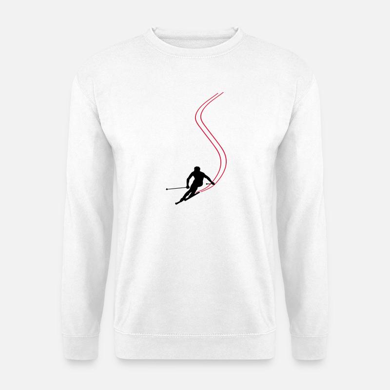 Ski !! - Unisex Pullover - Weiß