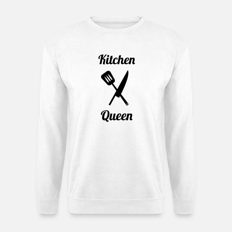 Kitchen Queen - Unisex Sweatshirt - white