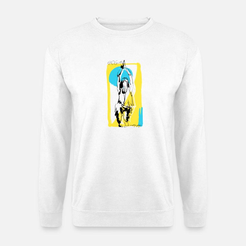 Yoga - Unisex Pullover - Weiß