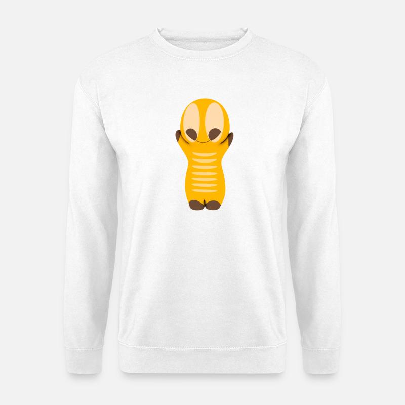 Niedliche Kawaiifigur - Unisex Pullover - Weiß