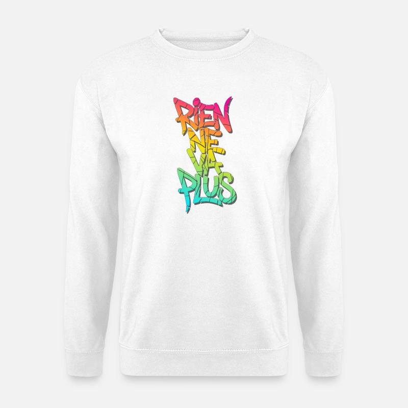 Rien ne va plus - Unisex Sweatshirt - white