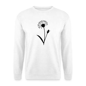 Flower Dandelion Flowers Blossom Wildflowers Herbs - Unisex Sweatshirt - white - Front