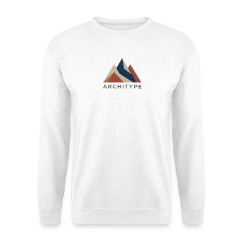 Architype n° 1 - Sweat-shirt Unisexe - blanc - Devant