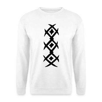 Shirt tattoo - Unisex Sweatshirt - white - Front