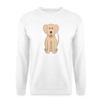 Chien Cartoon Incroyable Labrador Retriever - Sweat-shirt Unisexe - blanc - Devant