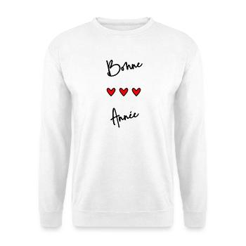 ALLES GUTE ZUM NEUEN JAHR. SILVESTER. NEUJAHR - Unisex Pullover - Weiß - Vorne