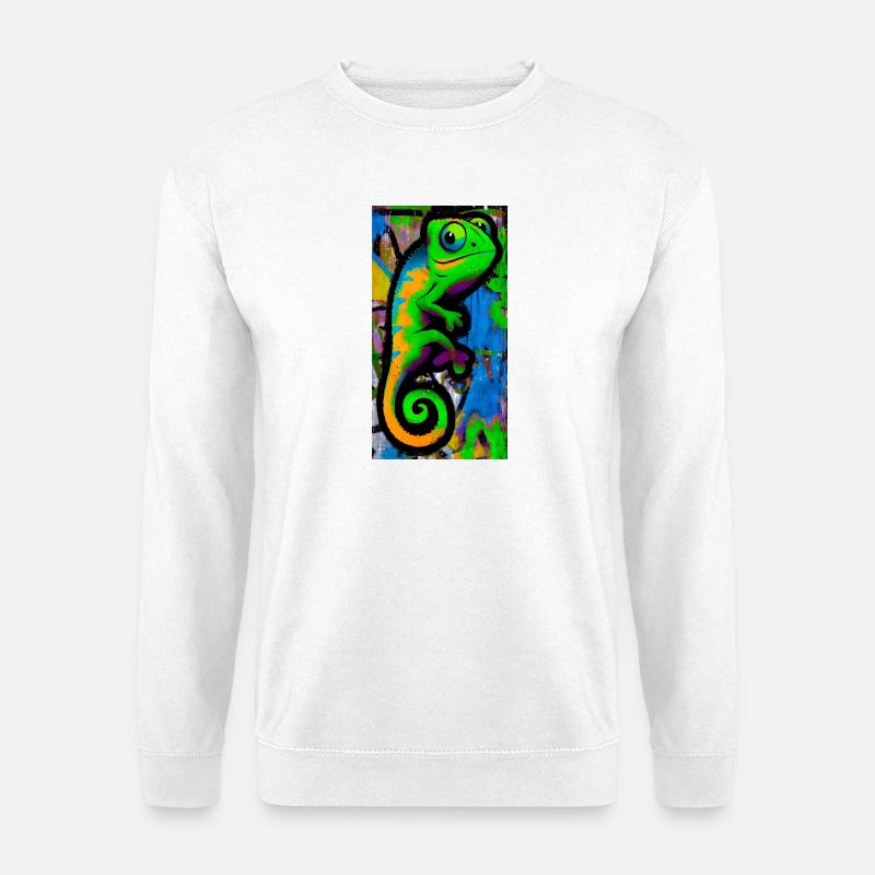 chameleon - Unisex Sweatshirt - white