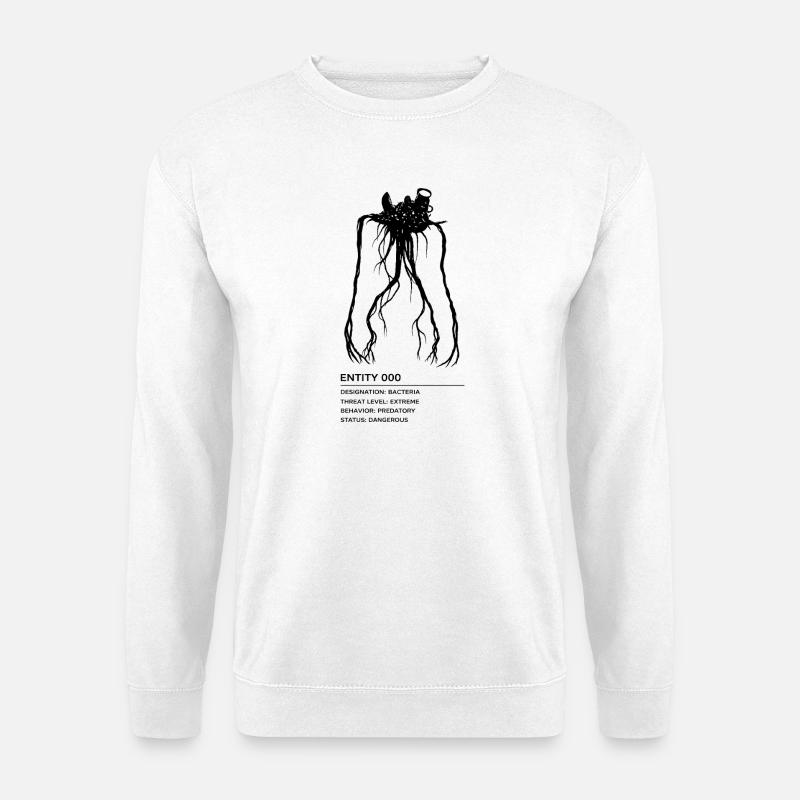 Backrooms Entity 0 black - Unisex Sweatshirt - white