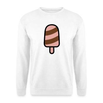 Popsicles Graphic - Unisex Sweatshirt - white - Front