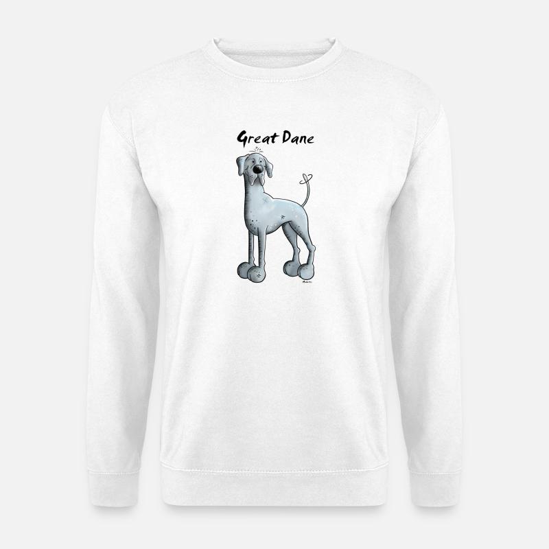 Funny Great Dane - Unisex Sweatshirt - white