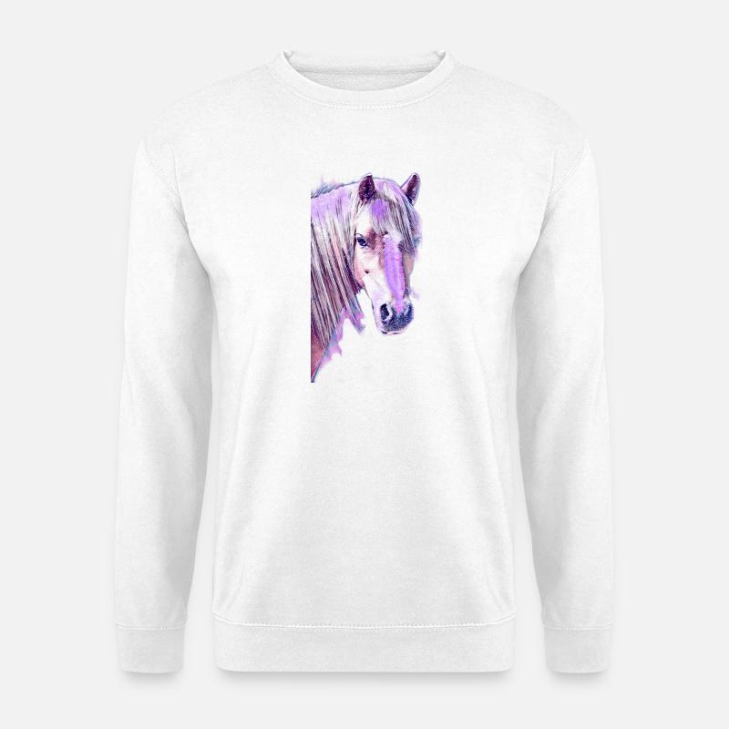 Welsh Pony - Unisex Pullover - Weiß