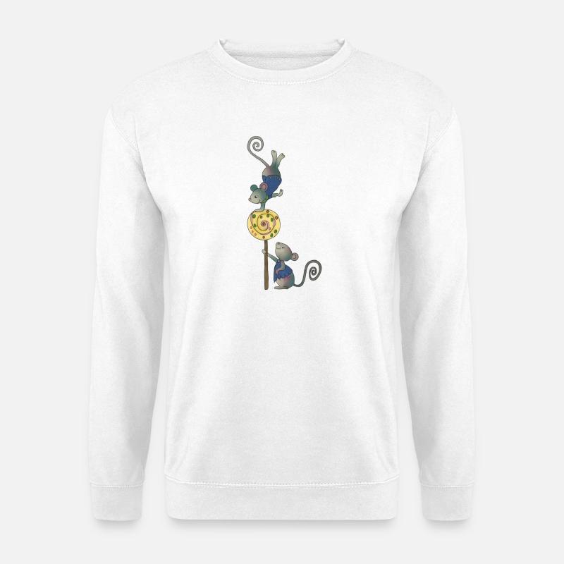 Mäusefest - Unisex Pullover - Weiß