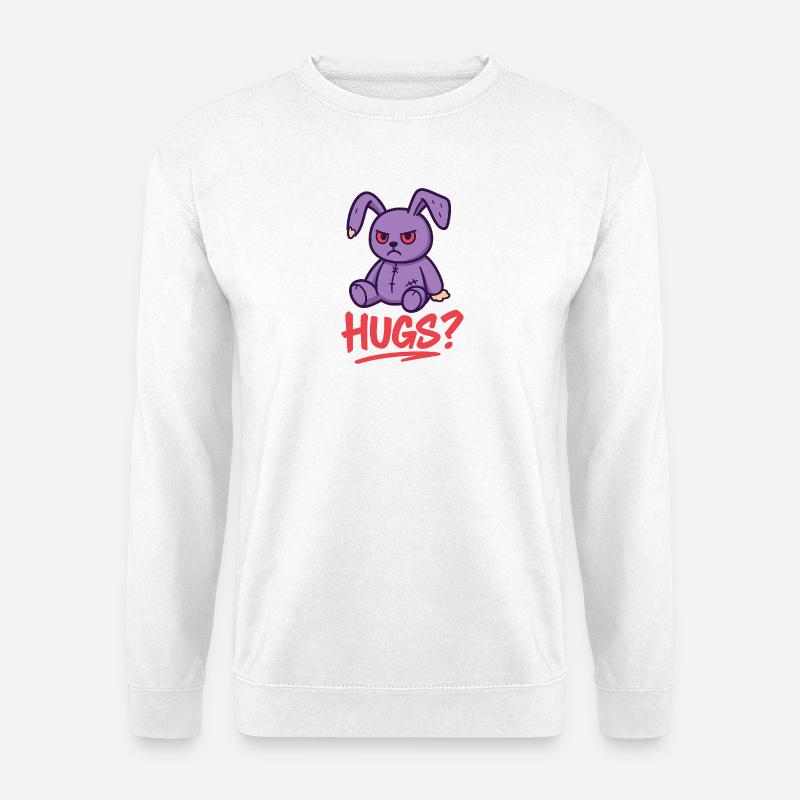 Grummel Hase - Unisex Pullover - Weiß