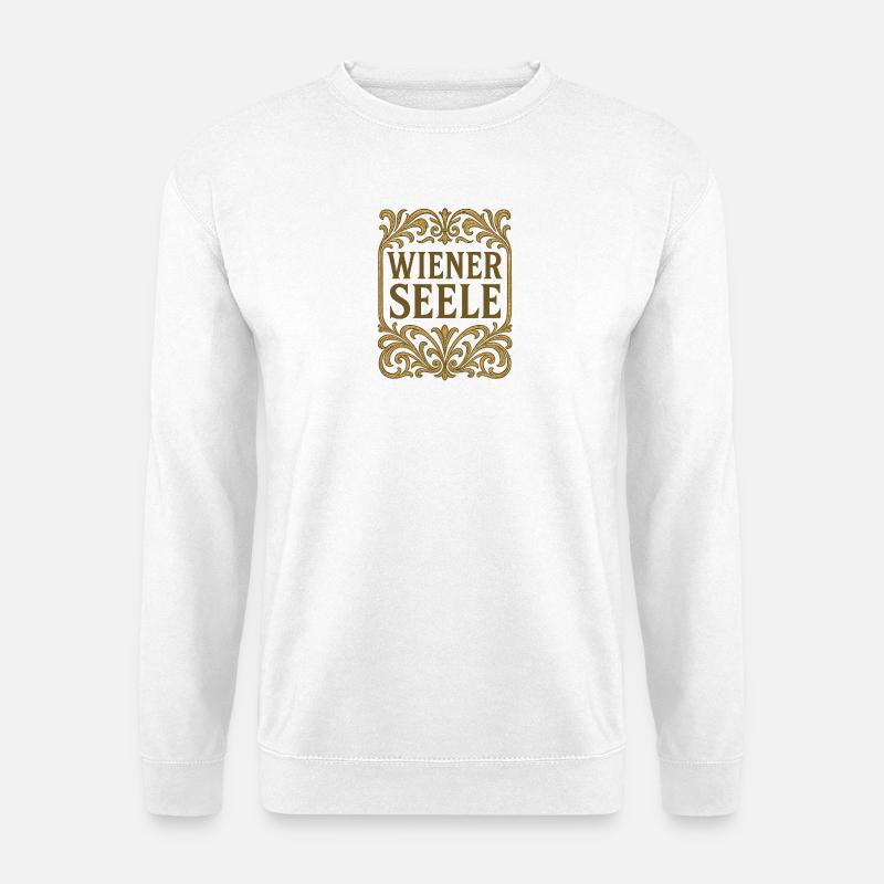 Wiener Seele - Unisex Pullover - Weiß