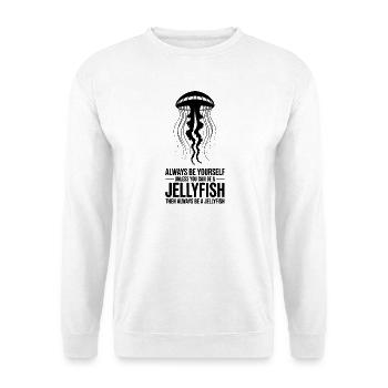 Papagei Sprüche Papagei Lustiges Papagei Geschenk  - Unisex Pullover - Weiß - Vorne