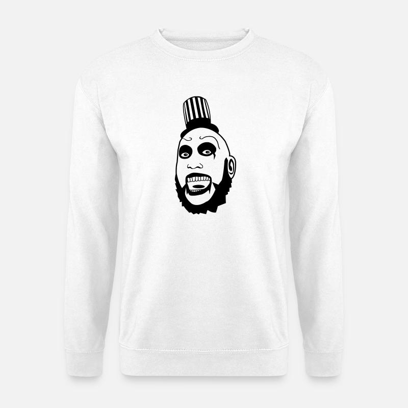 Clown Captain Spauldings - Unisex Pullover - Weiß
