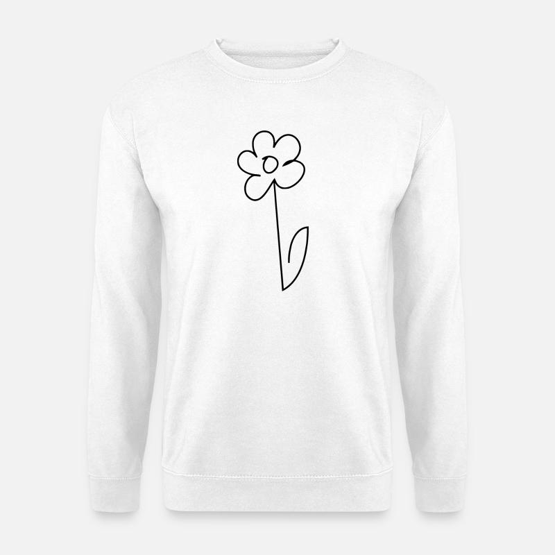 Gänseblümchen - Unisex Pullover - Weiß