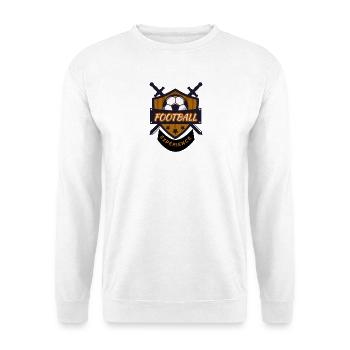 Bouclier Football Épopée Expérience - Sweat-shirt Unisexe - blanc - Devant