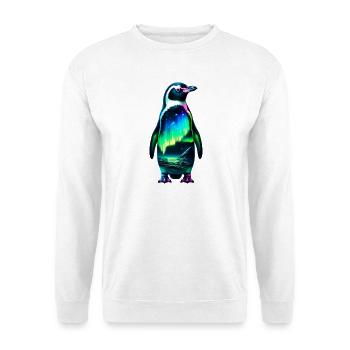 Pingouin - Sweat-shirt Unisexe - blanc - Devant