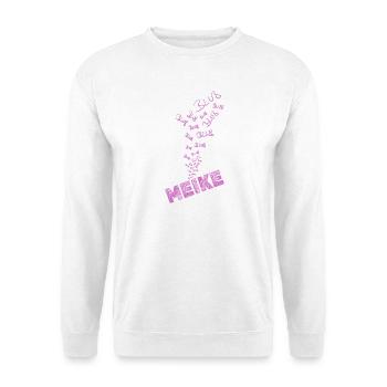 Geschenk für Meike - Unisex Pullover - Weiß - Vorne
