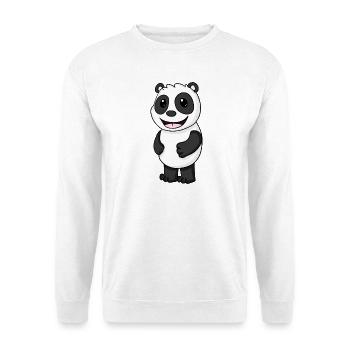 Panda Ours Mignon - Sweat-shirt Unisexe - blanc - Devant