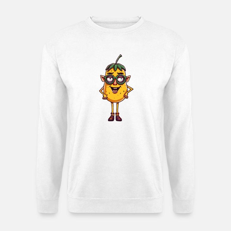 Obst - Unisex Pullover - Weiß