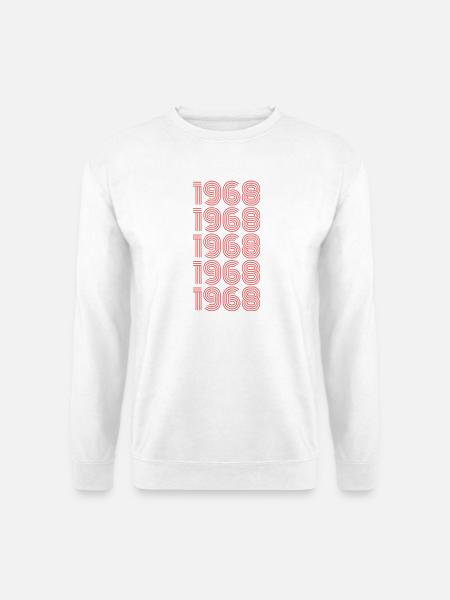 1968 - Unisex Pullover - Weiß