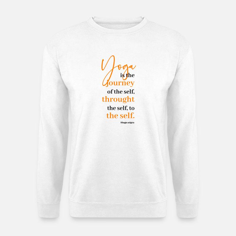 Yoga 1 - Unisex Pullover - Weiß