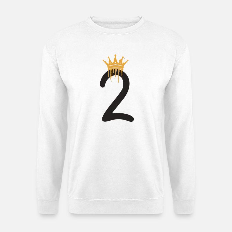 1 - Unisex Pullover - Weiß