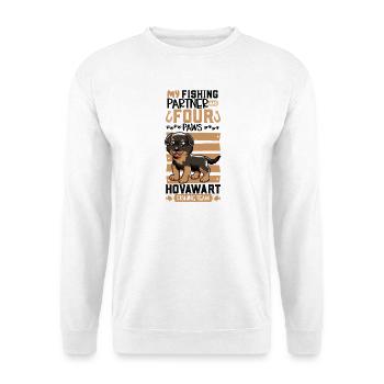Fishing and Huntaway - Unisex Sweatshirt - white - Front