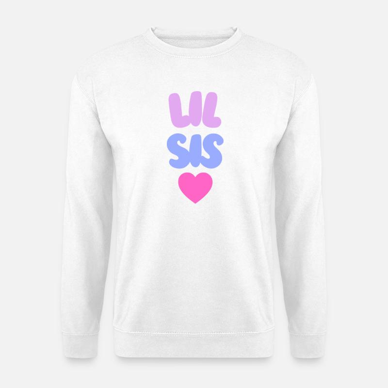 Lil Sis Love - Unisex Pullover - Weiß