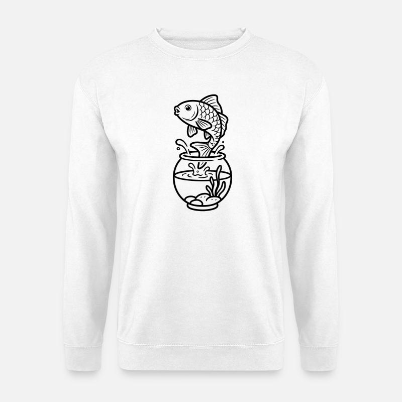 Goldfische - Unisex Pullover - Weiß