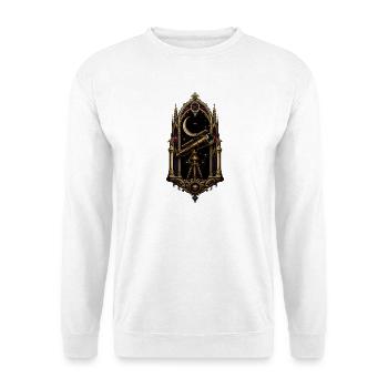 Cathédrale du télescope gothique Art astronomique - Sweat-shirt Unisexe - blanc - Devant